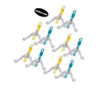 CAZSTYK Accessoire de pêche anti-enchevêtrement, ligne de pêche, émerillons bifurcation spatiale pour double hameçon, outil de fixation double hameçon, émerillons de bifurcation