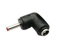 CAZSTYK Adaptateur d'alimentation portable à 90 degrés pour ordinateur portable DC5521 vers DC35135