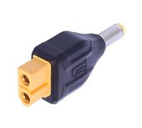CAZSTYK Adaptateur d'alimentation vers 5525 en PVC vers connecteur CC 5,5 x 2,5 mm pour les amateurs de drones et les ingénieurs Connecteur de charge