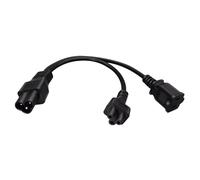 CAZSTYK Adaptateur femelle C5+1 stable - Câble de charge pour divers appareils informatiques - Processeur d'alimentation