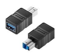 CAZSTYK Adaptateur USB 3.0/type C pour imprimante 5 Gbit/s pour une transmission de données fiable entre appareils électroniques. Adaptateur de compatibilité étendue