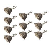 CAZSTYK Alarme de poisson en métal à installation rapide - Mécanisme d'initiation sensible - Exécution résistante aux saisons pour l'eau salée et les estomacs de pêche sensibles