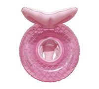CAZSTYK Anneau de Natation d ' été sirène pour Jouets de de bébé | Flotteur circulaire de natation mignon pour jouets aquatiques pour bébé, fête / jeu à la, pliable pour anneau