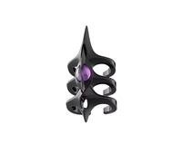 CAZSTYK Anneaux empilables à trois couches avec design ouvert pour créer un look unique par Star Craft de bagues empilables en alliage, One Size, Comme décrit, Comme décrit.