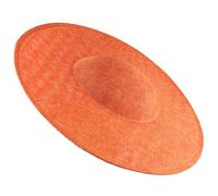 CAZSTYK Base en bougran de 40 cm, renforcée pour la création de bibi de mariée, accessoire d'artisanat - Base en bougran renforcée pour bibi de mariée, chapeaux de fête, Comme indiqué sur la photo