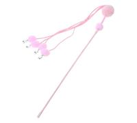 CAZSTYK Bâton interactif pour chats - Baguette mignonne avec petites clochettes - Jouet de jeu coloré artificiel