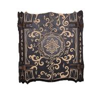 CAZSTYK Boîte à bijoux en bois en forme de livre magique - Boîte de rangement secrète pour décoration de la maison, souvenirs, boîte de rangement de bijoux en forme de livre magique