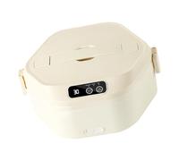CAZSTYK Boîte alimentaire rechargeable avec fonction de réglage de l'heure, chauffe les repas en 10 minutes, idéale pour les pique-niques, les randonnées, les voyages