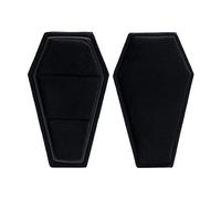 CAZSTYK Boîte de mariage en velours pour boucles d'oreilles, emballage cadeau, proposition, fiançailles, comptoir présentoir pour cérémonie de mariage, support de demande en mariage pour organisateur