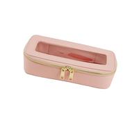 CAZSTYK Boîte de rangement élégante pour pinceaux de maquillage fabriquée à partir de PVC PU pratique et robuste adaptée pour la maison ou en déplacement