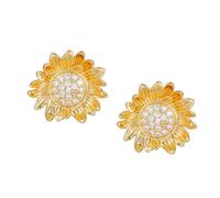 CAZSTYK Boucles d'oreilles à clipser avec zircons scintillants pour FreeClip 1 2