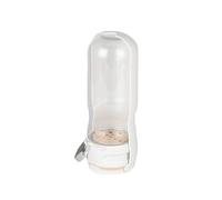 CAZSTYK Bouteille d'eau pliable pour chien avec récipient de nourriture pour promenade en plein air Distributeur de boissons pour toutes les races Chien pour les voyages