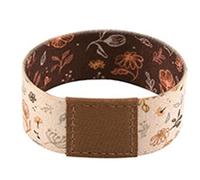 CAZSTYK Bracelet élastique extensible à motif floral - Taille réglable - Matériaux résistants à l'eau pour les activités de plein air et les tenues décontractées