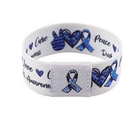CAZSTYK Bracelet élastique extensible à motif floral - Taille réglable - Matériaux résistants à l'eau pour les activités de plein air et les tenues décontractées