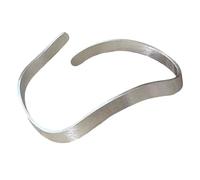 CAZSTYK Bracelet en bronze à texture fluctuante unique non confinée avec plan modifiable pour homme et femme