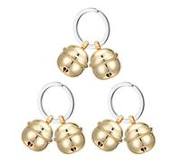 CAZSTYK Breloque en métal personnalisable avec cloches pour animaux de compagnie - Style vintage - Anti-perte - Plusieurs couleurs disponibles