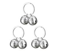 CAZSTYK Breloque en métal personnalisable avec cloches pour animaux de compagnie - Style vintage - Anti-perte - Plusieurs couleurs disponibles