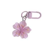 CAZSTYK Breloque ornement de mode fleur accessoire unique support acrylique texture pendentif suspendu adapté pour les voyages chaînes tendance