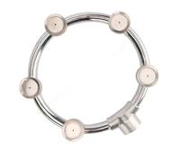 CAZSTYK Buse d'irrigation en acier inoxydable durable pour les publics, vert assurant l'entretien des serres, brumes, buse ronde