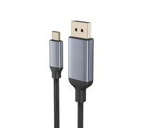 CAZSTYK Câble adaptateur USB C vers 8 K 60 Hz compatible avec les systèmes de fenêtre - Profondeur de couleur 12 bits - USB C vers câble d'affichage - Adaptateur haute résolution