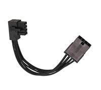 CAZSTYK Câble d'alimentation coudé à 8 broches pour cartes graphiques avec connecteur en forme de L pour une gestion soignée du GPU