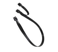 CAZSTYK Câble d'alimentation CPU 8 broches à 4 + 4 broches avec mécanisme de verrouillage sécurisé pour câble d'extension personnalisable