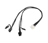 CAZSTYK Câble d'alimentation flexible 60 cm 10 broches vers double 8 broches (6 + 2) pour postes de travail et modèles Z6 PCIe
