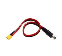 CAZSTYK Câble d'alimentation XT30 de 100/50/30 cm 15 A vers prise CC 5,5 x 2,1 mm Câble d'alimentation FPV Gear Link Cordon adaptateur ligne pour équipement FPV Quadcopter Extension Ligne