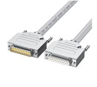 CAZSTYK Câble d'extension professionnel DB25 25 broches RS232 double blindage mâle vers femelle convertisseur de transfert de température extrême