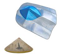 CAZSTYK Capes à capuche pour la pêche, le camping et la randonnée, design réglable, respirant, chapeau de soleil à large bord