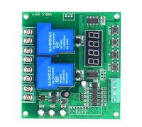 CAZSTYK Carte de commande de moteur double tension 12 V 24 V avec module de cycle de synchronisation avant et arrière