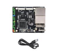 CAZSTYK Carte de développement d'alimentation T153 avec PoE et Rich pour projets embarqués Double Gigabit Ethernet Board
