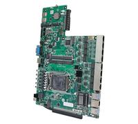 CAZSTYK Carte mère industrielle extensible C246 - Emplacements PCIe - Compatibilité DDR4 - LED - Améliore la fiabilité - Carte mère industrielle