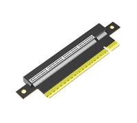CAZSTYK Carte montante PCIE X16 5.0 PCIExpress 16X pour le placement du GPU et les flux d'air dans les configurations de jeu Extension PCIExpress