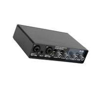 CAZSTYK Carte son USB de qualité studio avec taux d'échantillonnage de 24 bits 192 kHz pour musiciens et diffuseurs capturant une connexion en streaming claire
