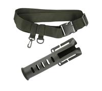 CAZSTYK Ceinture de pêche réglable pour pêche en plein air avec insert de bâtons de ceinture porte-canne à pêche
