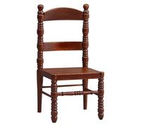 CAZSTYK Chaise figurine siège de meubles à l'échelle 1/12 Motivée par des maisons de poupées historiques accessoire design antique meubles miniatures