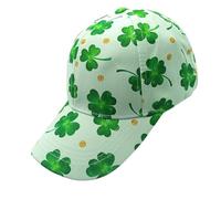 CAZSTYK Chapeau de Saint Patrick avec impression numérique 3D pour fêtes festives, tissu respirant confortable