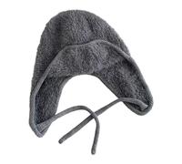 CAZSTYK Chapeau de trappeur douillet doublé de polaire avec cache-oreilles coupe-vent pour sports d'hiver unisexe par temps froid, gris, taille unique