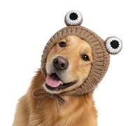 CAZSTYK Chapeau tricoté souple et épais confortable pour les réunions intérieures et les promenades par temps froid, accessoires pour animaux de compagnie
