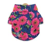 CAZSTYK Chemise d'été à col à revers pour animal de compagnie, combinaison simple pour petits vêtements, vêtements de marche printanière, chemises pour grand choix pour l'été, drôle pour les petites