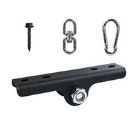 CAZSTYK Cintre de sac en acier intégré - Rotation de 3,5 mm d'épaisseur - Verni pour une action silencieuse - Installation rapide - Support lourd