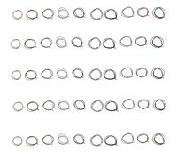 CAZSTYK Collection en vrac de 50/100/150 pièces avec perles de couleurs vives - Anneaux robustes et flexibles pour les routines actives - Accessoires de cheveux tendance pour filles