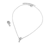 CAZSTYK Collier pendentif avec breloque porte-fleurs, accent de bijoux de bouquet de main pour un galant, une fête et un quotidien