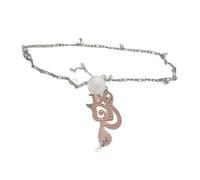 CAZSTYK Collier tendance avec note de musique - Pour tous les jours - Texture en alliage - Convient pour un usage quotidien et une fête - Note de musique, One Size, Comme décrit, Comme décrit.