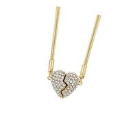 CAZSTYK Collier tendance en forme de cœur avec chaîne clavicule, parfait pour une fermeture sécurisée et un beau look pour améliorer la clavicule, One Size, Comme décrit, Comme décrit.