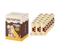 CAZSTYK Compact Travel Pet Waste Bag with Milk Scent Dispenser Fit Any Dog Supplies Travel Bags