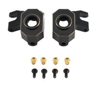 CAZSTYK Coque de direction en laiton usiné avec précision, mâchoire en laiton robuste, installation facile pour les modèles SCX10 III, compacité, pièces Crawlerbot
