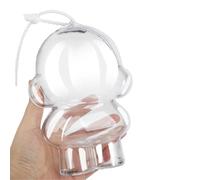CAZSTYK Coque de protection anti-poussière pour poupées décoratives, support d'affichage en acrylique transparent avec durabilité améliorée pour figurine de modèle, étui en acrylique anti-poussière