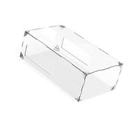 CAZSTYK Coque transparente pour console d'affichage horizontale, coque de protection en acrylique anti-poussière facile à nettoyer pour console de jeu, affichage horizontal, coque en acrylique